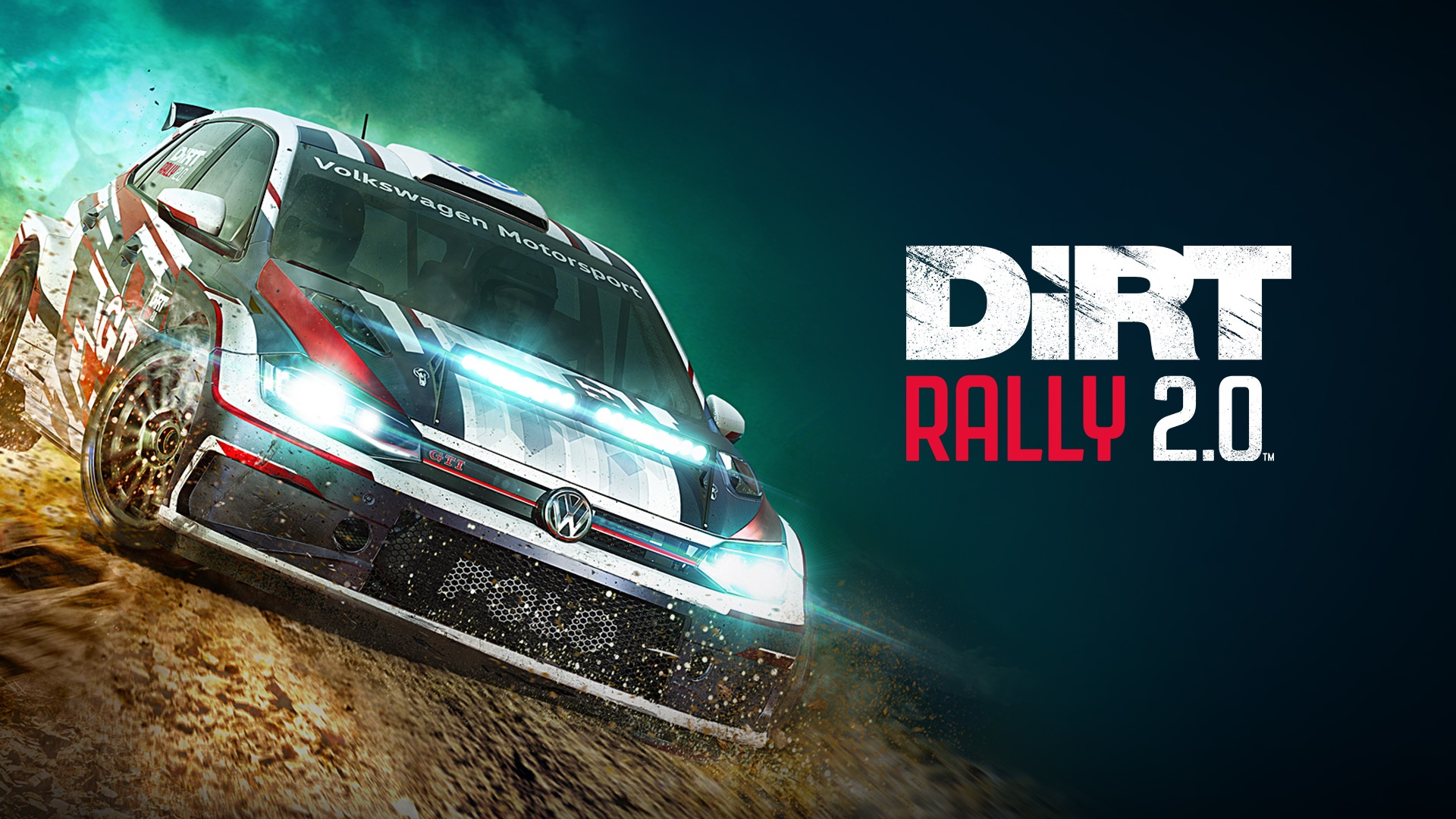 Tela de Dirt Rally 2.0.